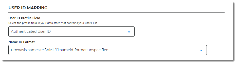 User ID mapping