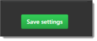 Save settings