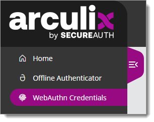 arculix_webauthn_menu.png