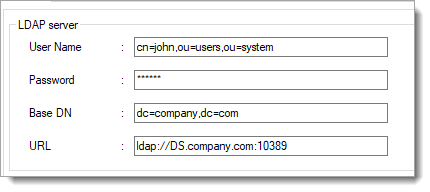 Configure LDAP